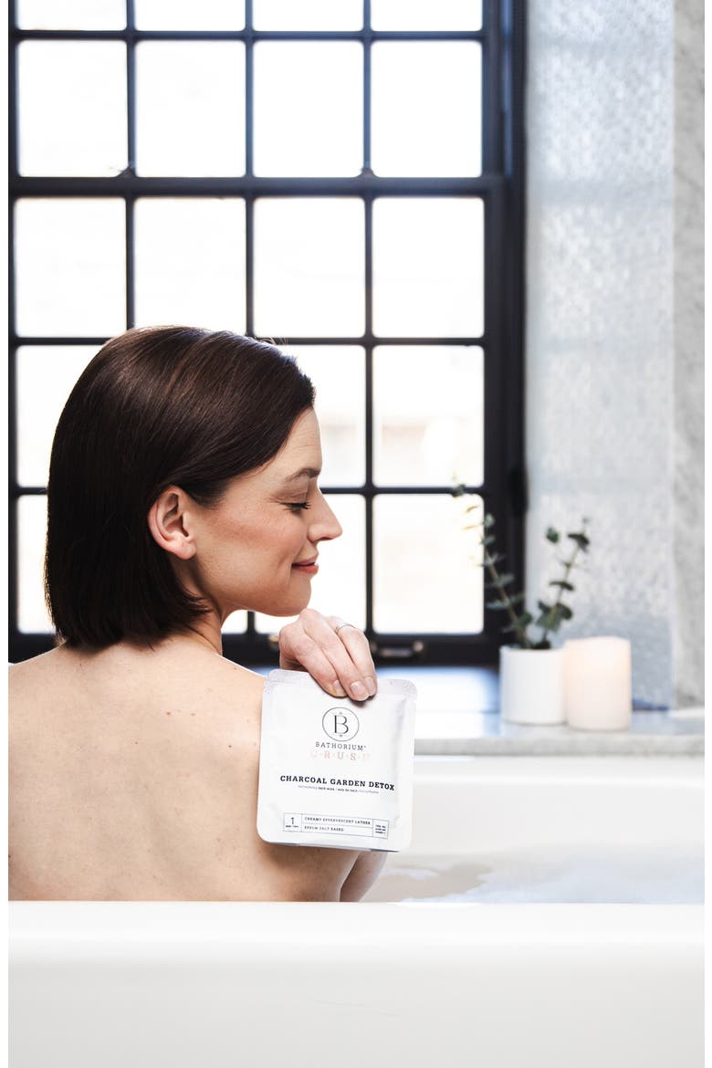 Charcoal Garden Detox Crush Bath Soak, Alternate, color, NO COLOR