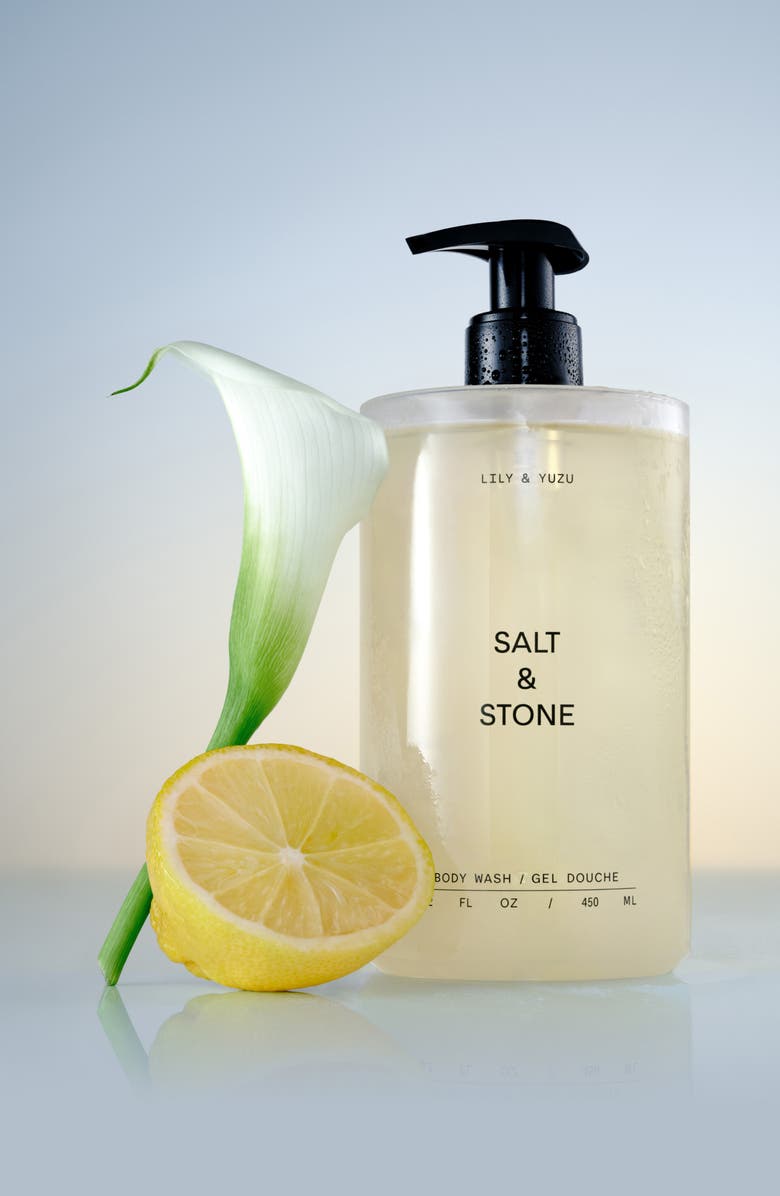 SALT & STONE Lily & Yuzu Body Wash, Alternate, color,