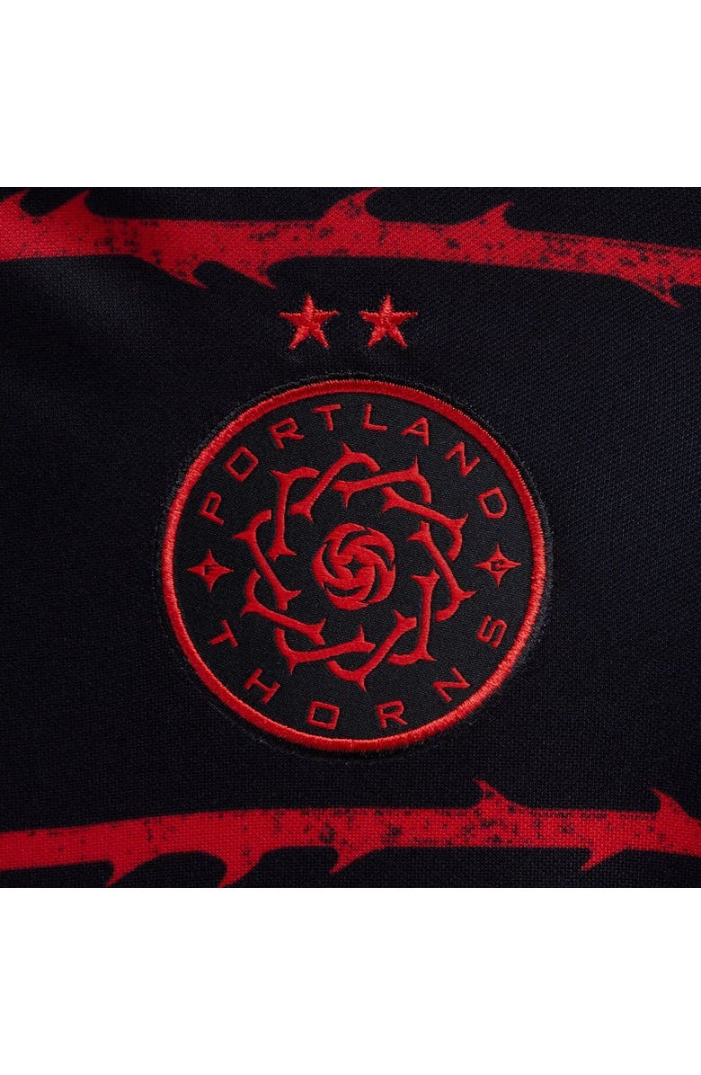 Nike Youth Nike Black Portland Thorns FC 2021/22 Home Stadium Replica Jersey, Alternate, color, Black