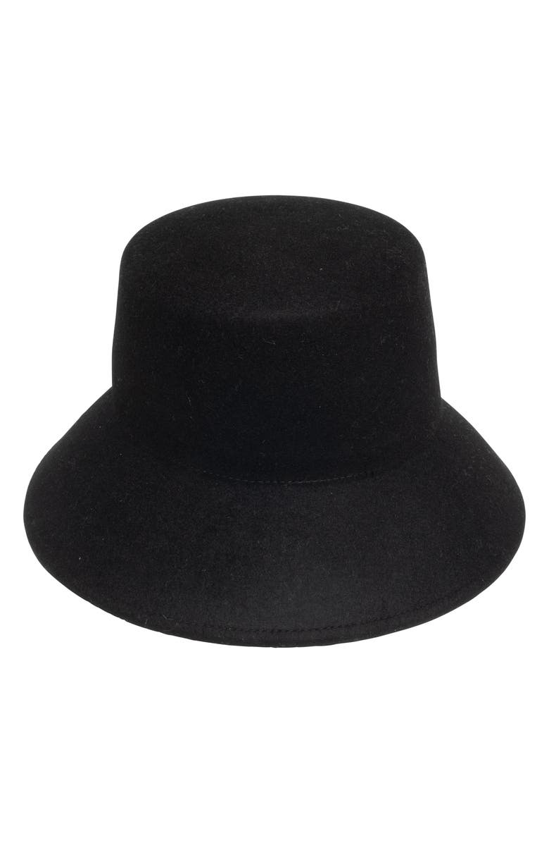 Eugenia Kim Ruby Asymmetric Wool Bucket Hat, Alternate, color,