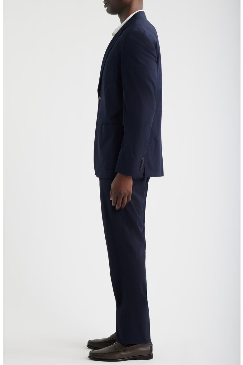 Henrik Trim Fit Navy Stretch Wool Seersucker Suit, Alternate, color, NAVY DYLAN SEERSUCKER