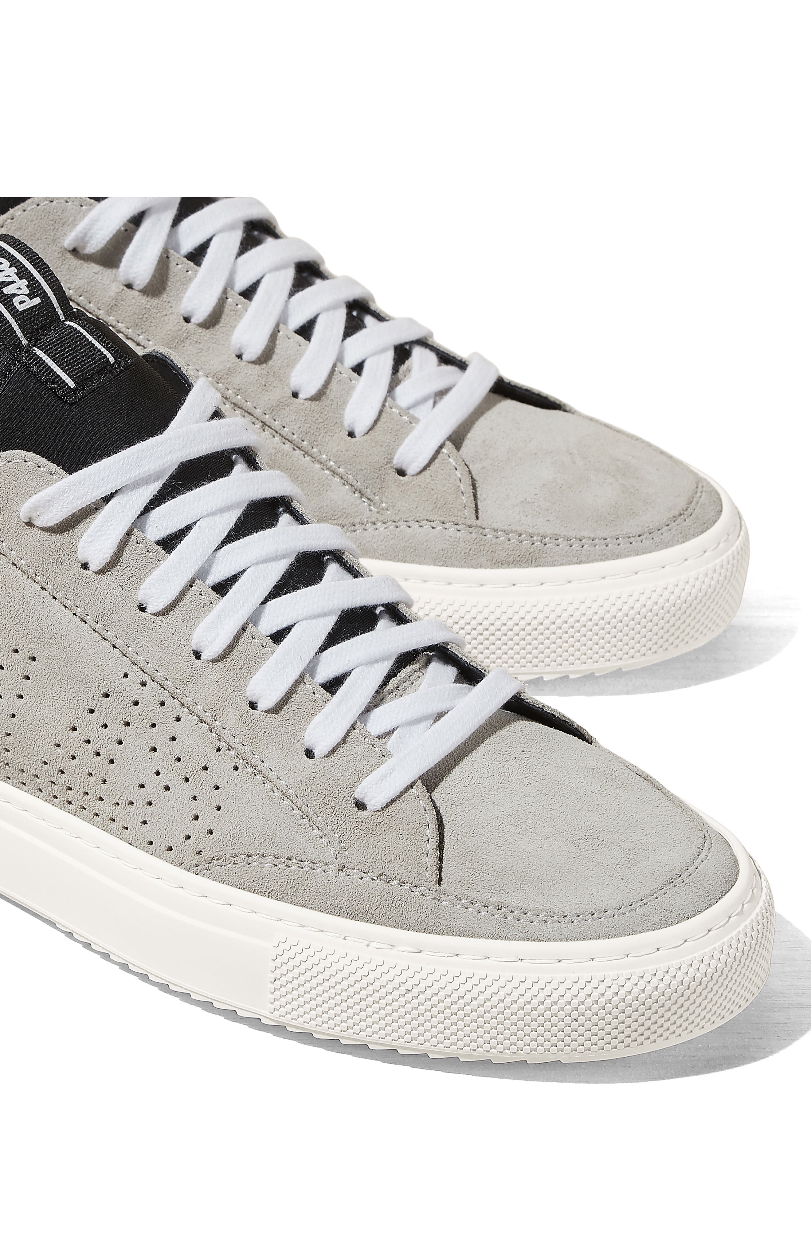 P448 Soho Socks Sneaker, Alternate, color, Papyrus/ White