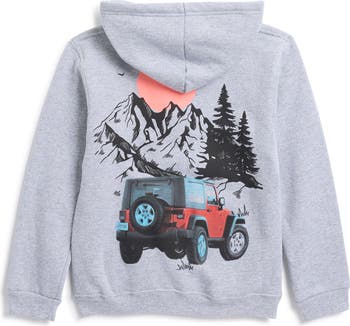 Kids' Jeep Forest Cotton Hoodie