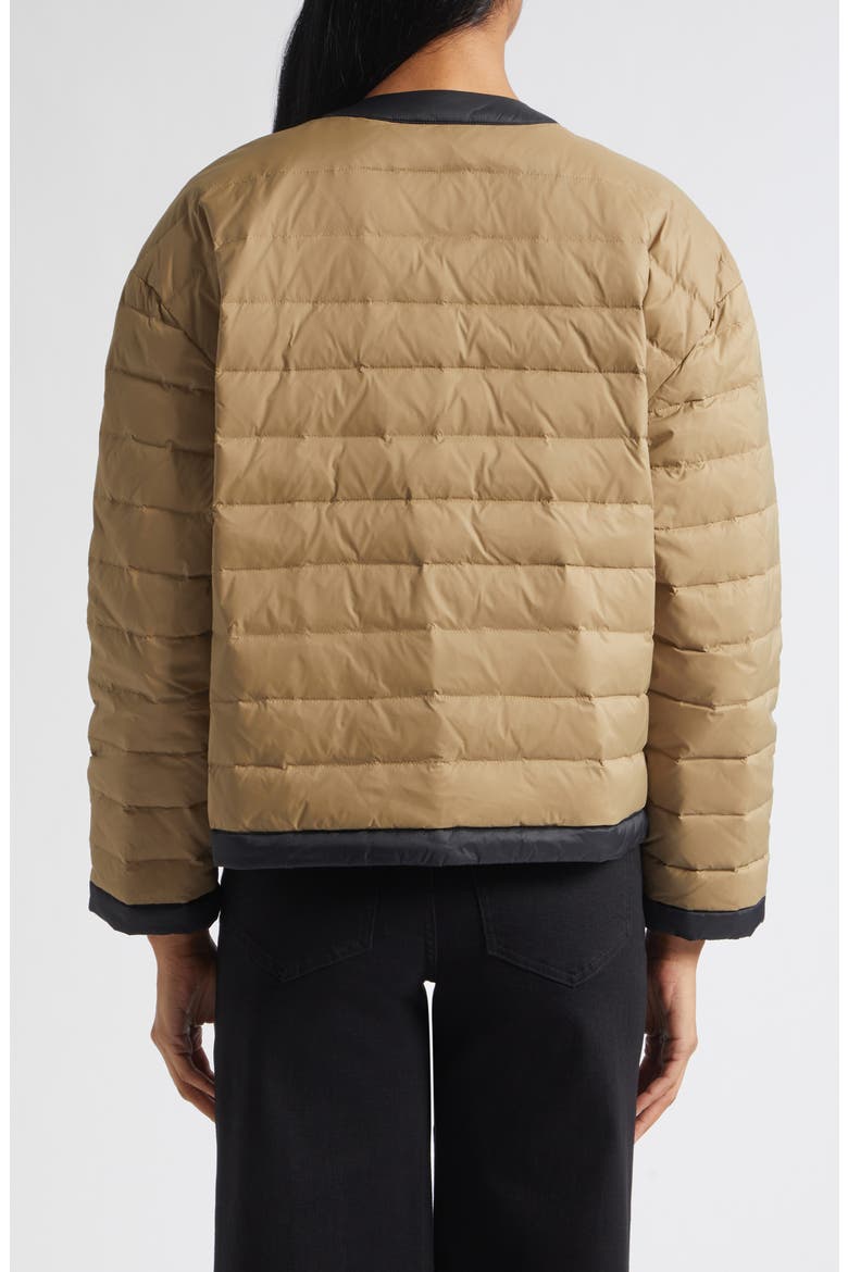 Pearson Down Dickey Jacket, Alternate, color, DESERT TAUPE BLACK
