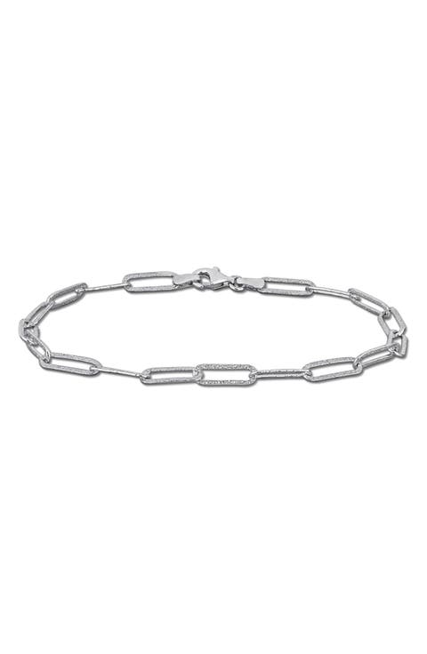 Paperclip Link Bracelet