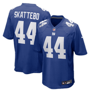 Nike Men's Nike Cam Skattebo Royal New York Giants Team Game Player Jersey