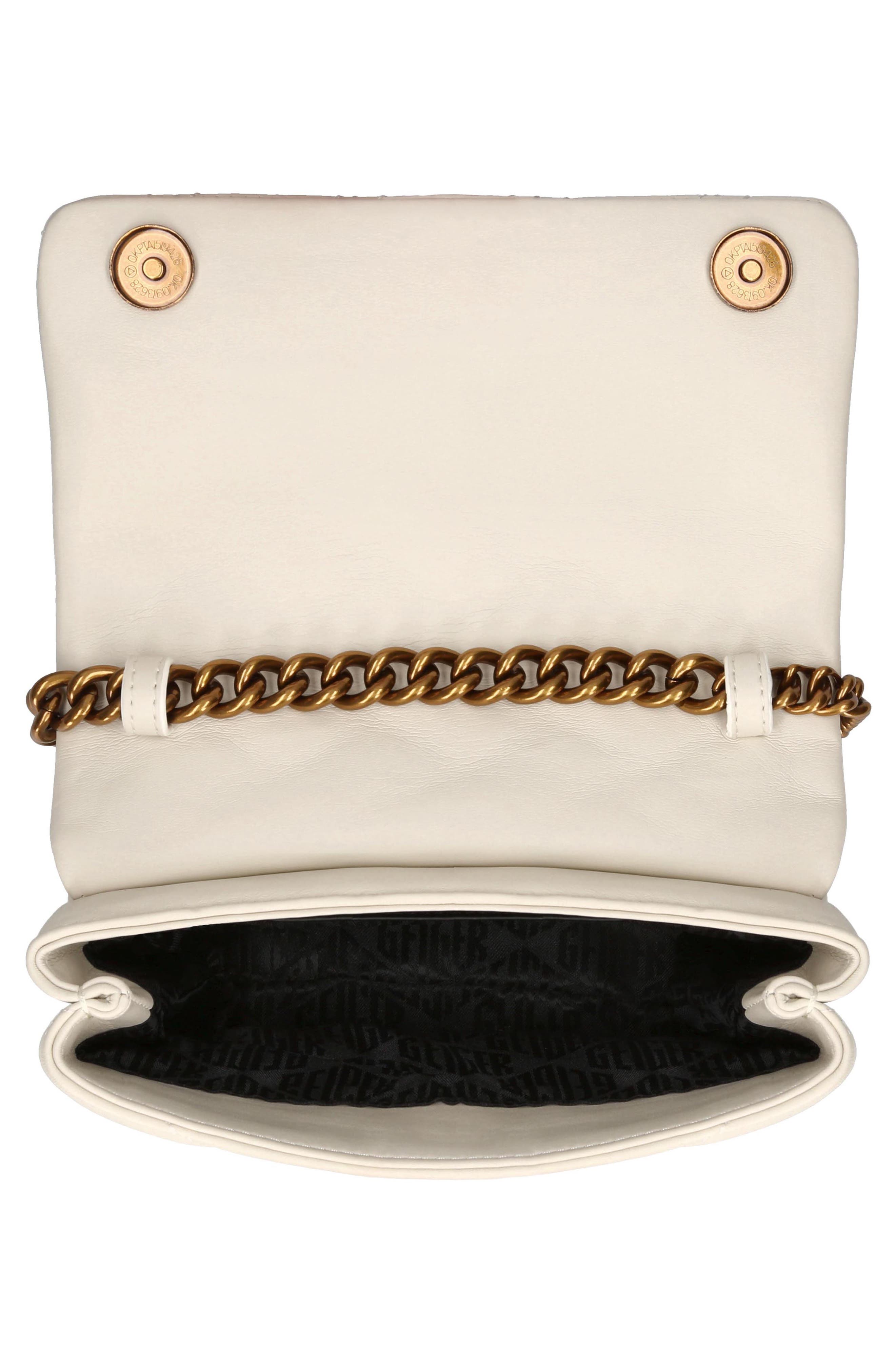 Kurt Geiger London Mini Kensington Quilted Leather Crossbody Bag, Alternate, color, 