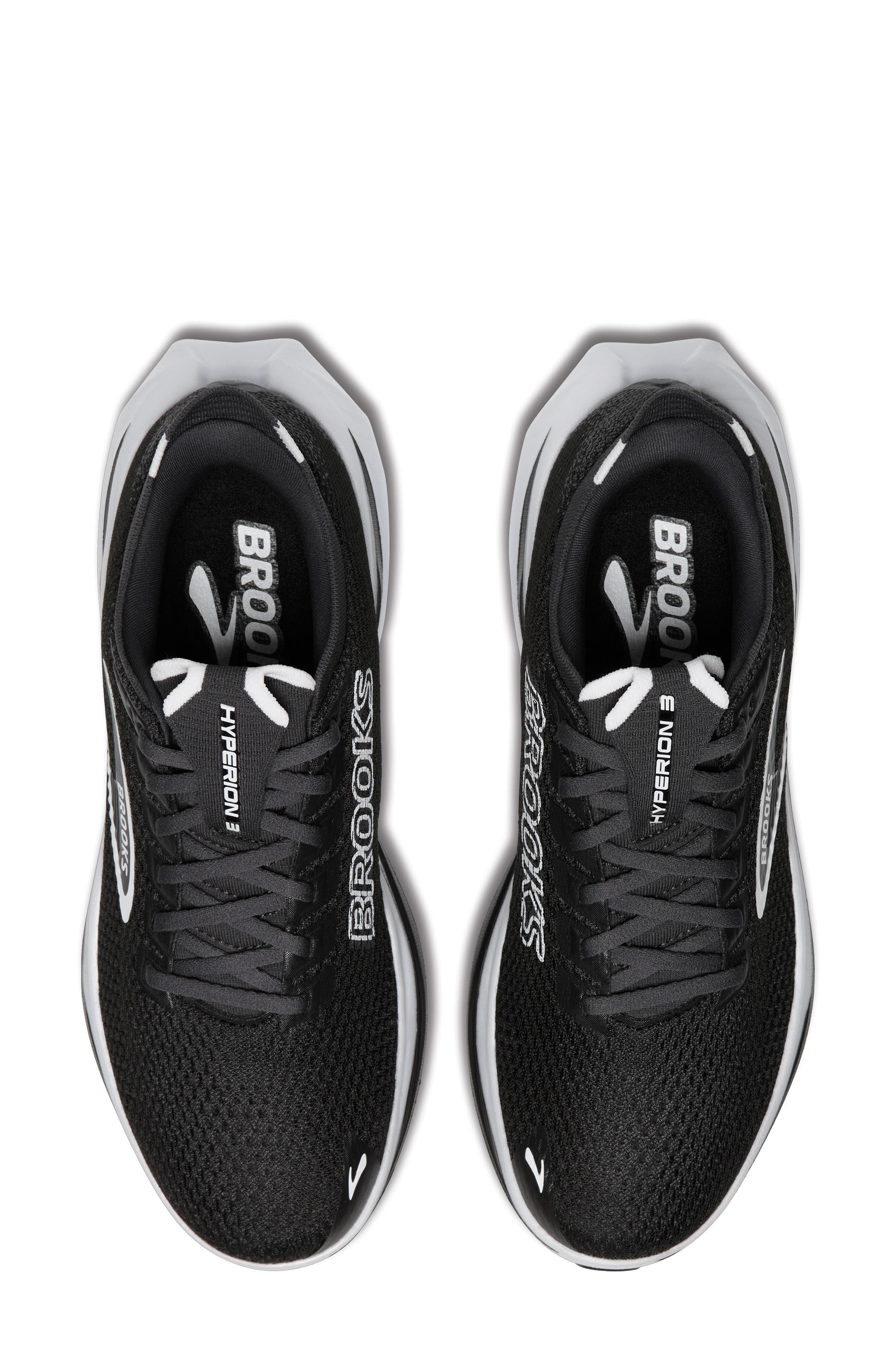 Brooks Hyperion 3 Running Shoe, Alternate, color, Black/ Grey/ White