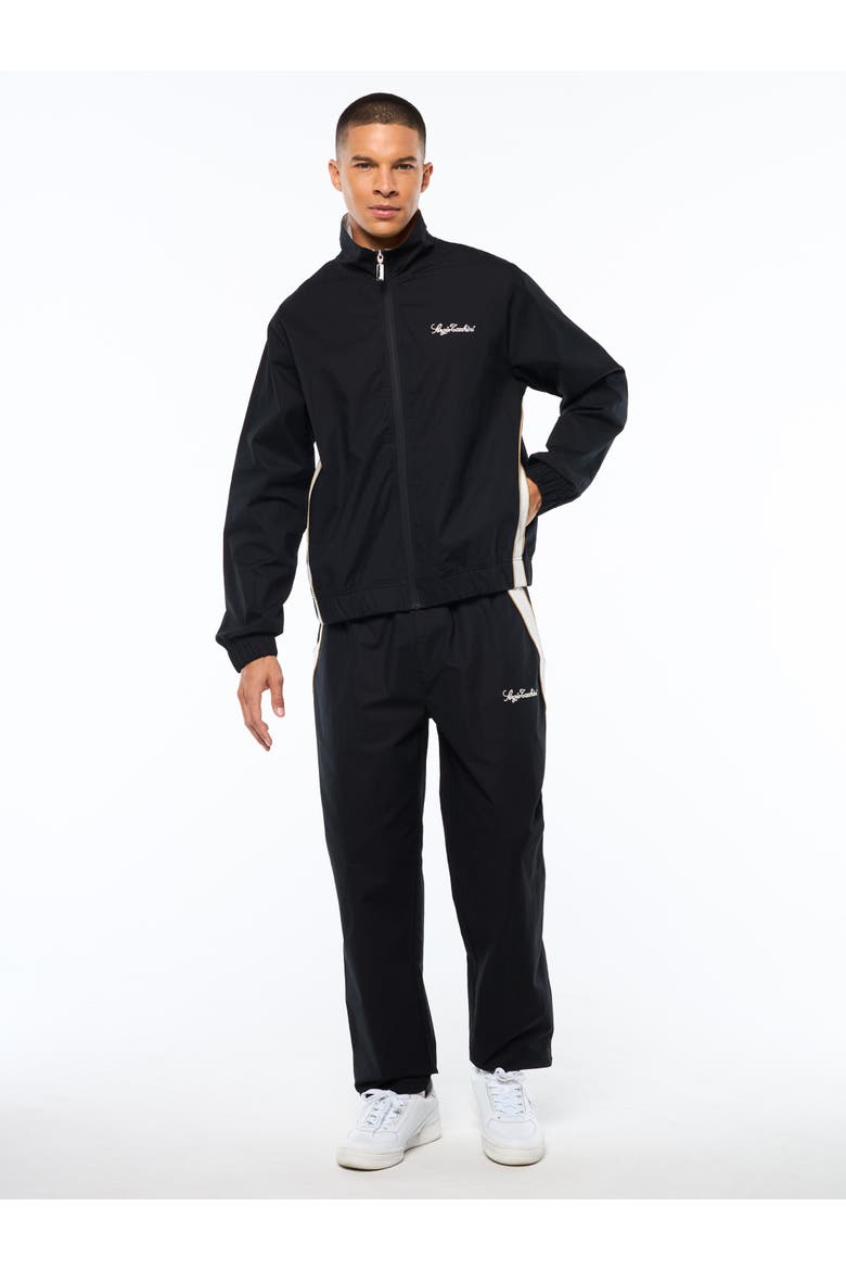Fiamma Track  Jacket, Alternate, color, BLACK BEAUTY