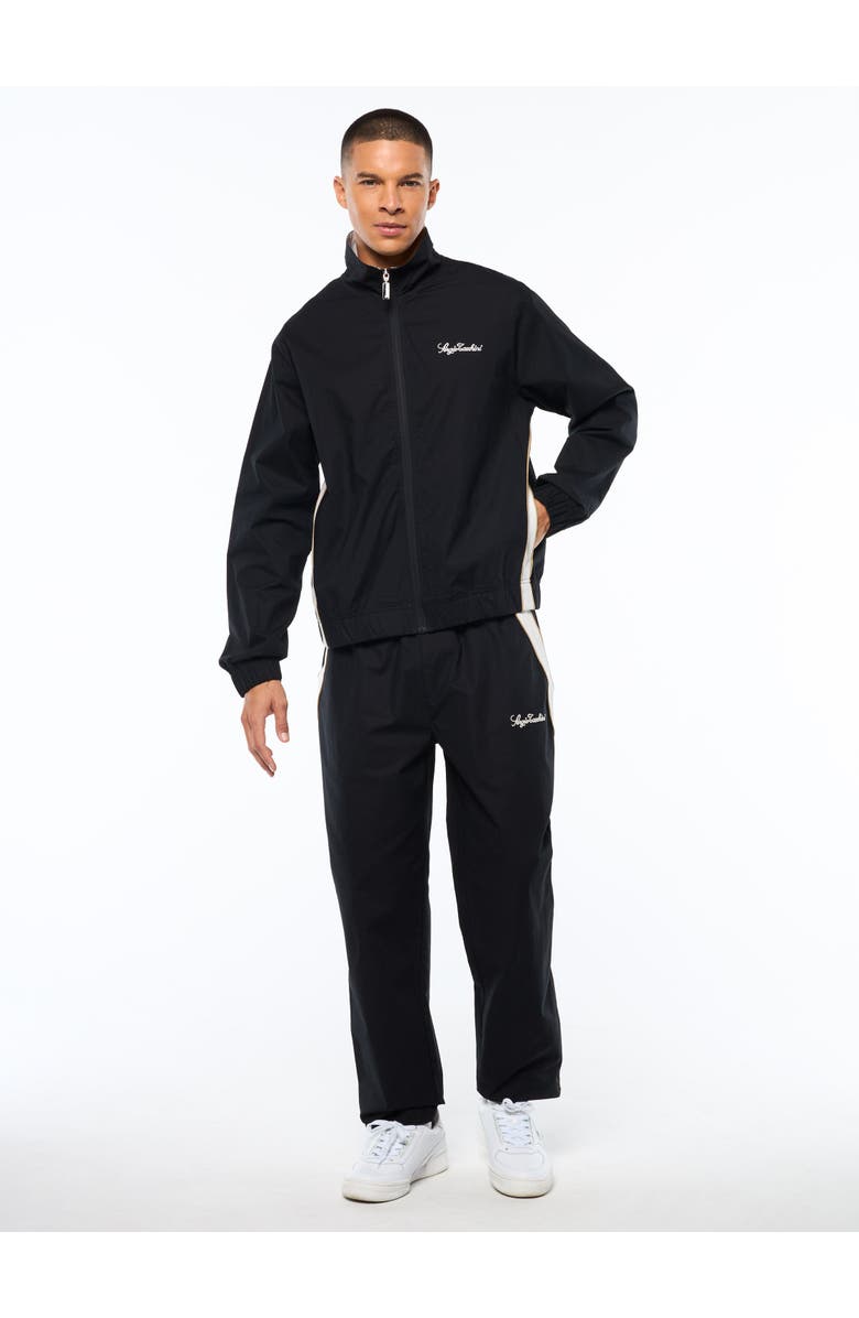 Sergio Tacchini Fiamma Track  Jacket, Alternate, color, Black Beauty