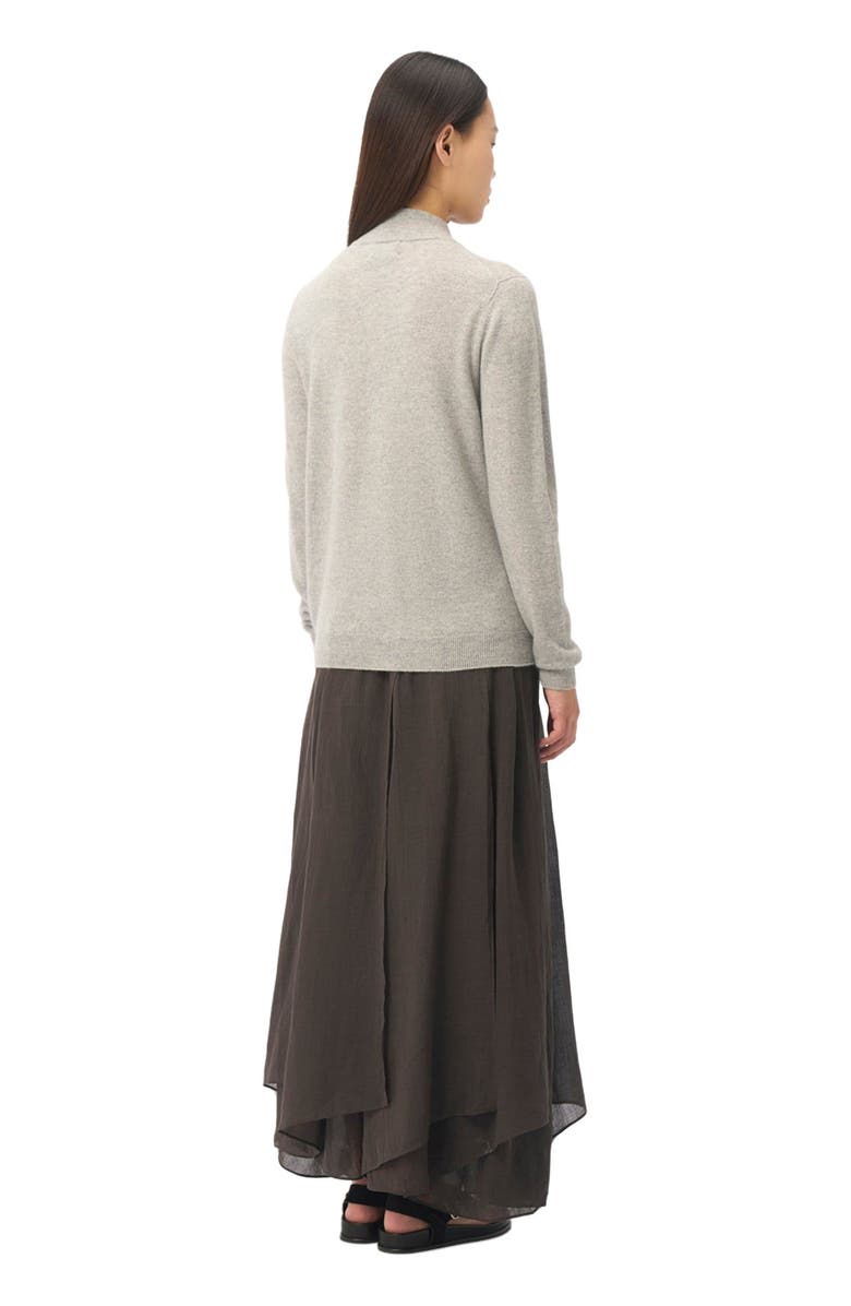 Gobi Cashmere Full-Zip Cashmere Cardigan, Alternate, color, High Rise