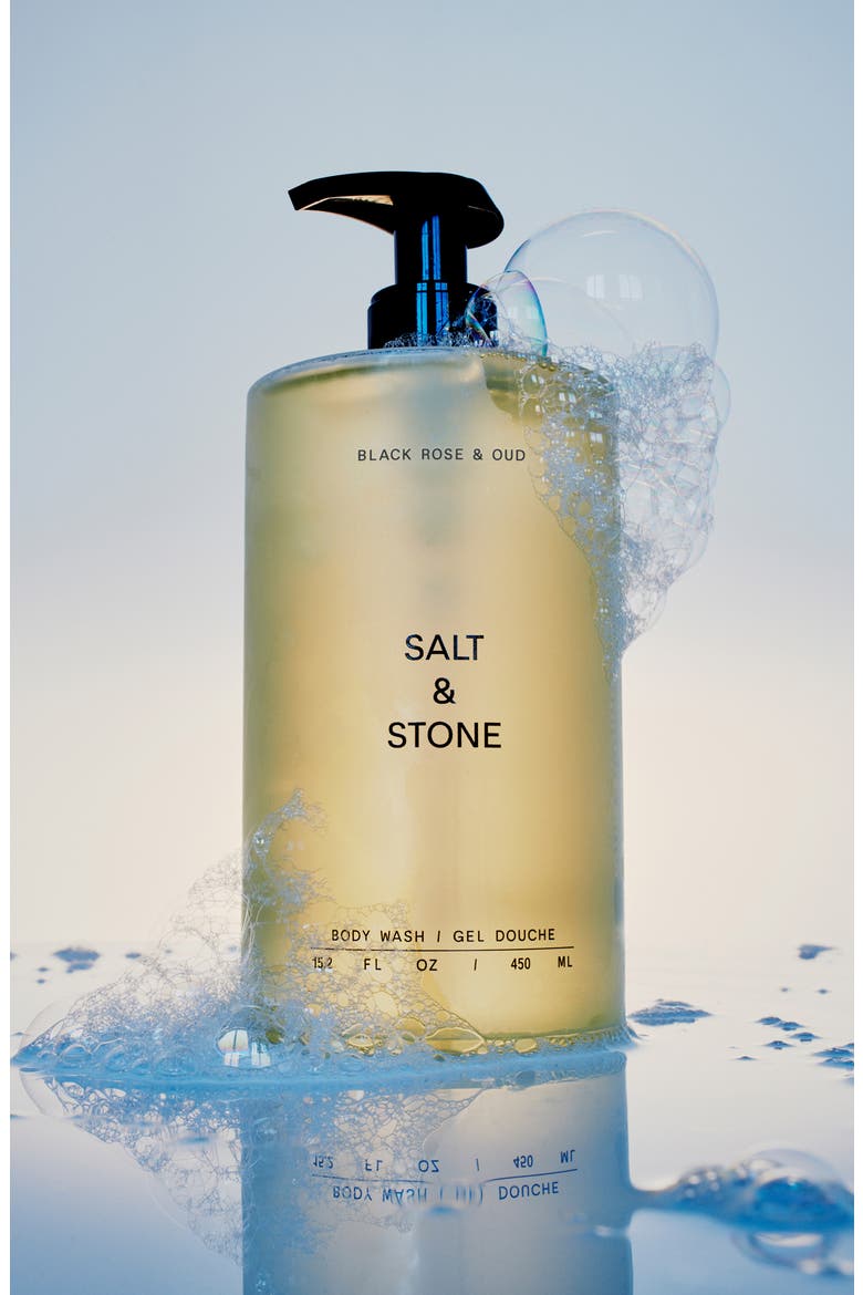 Black Rose & Oud Body Wash, Alternate, color, REFILL