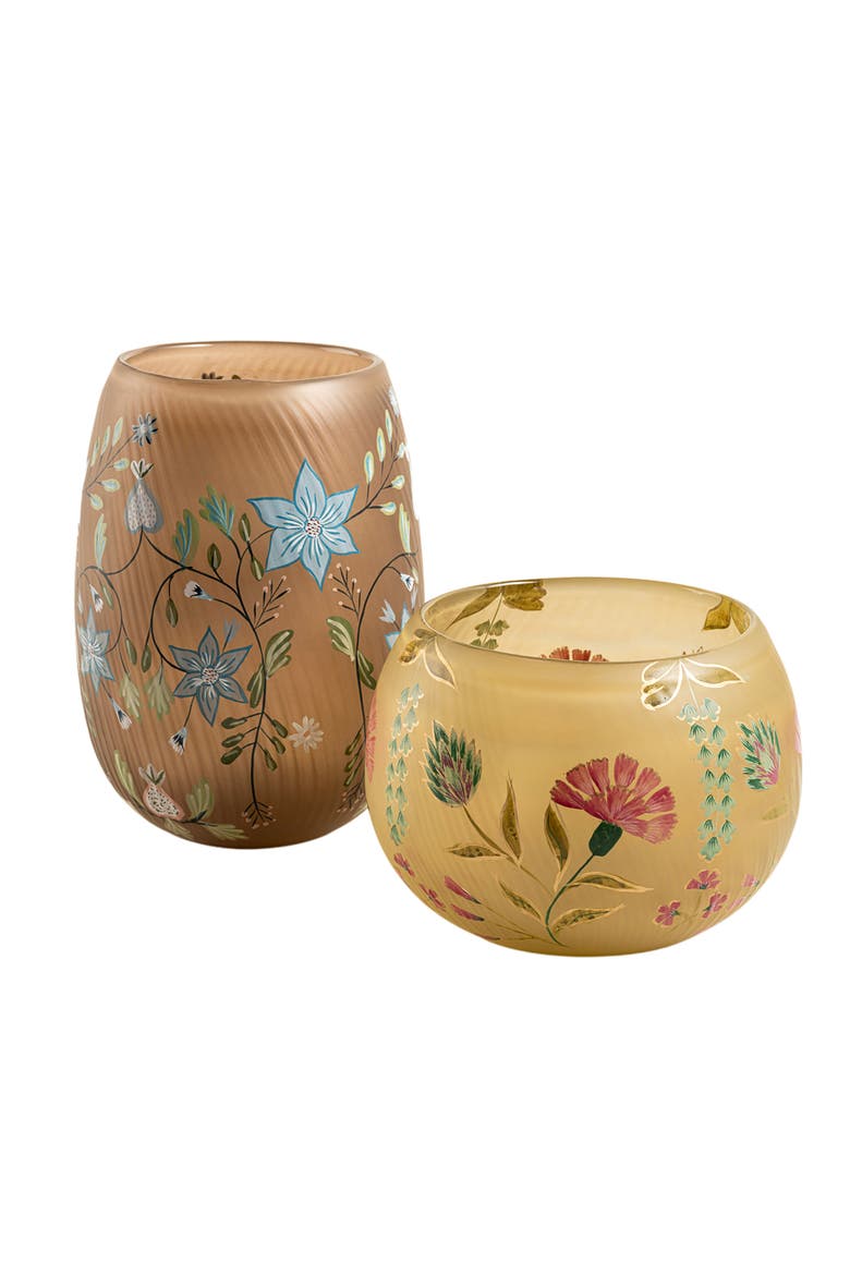Orchid Decorative Bowl, Alternate, color, Brown