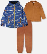 Deux par Deux 3-in-1 Two-Piece Mid-Season Dog Outerwear Set
