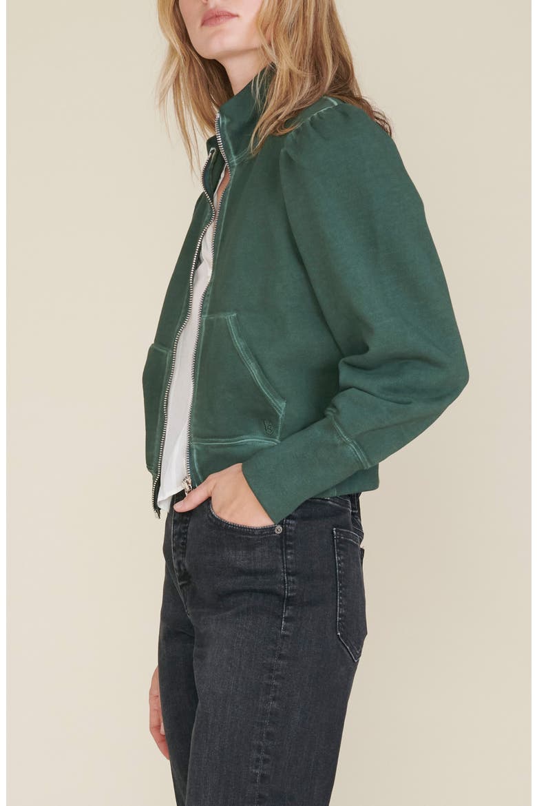 Siedel Zip Sweatshirt, Alternate, color, GREEN