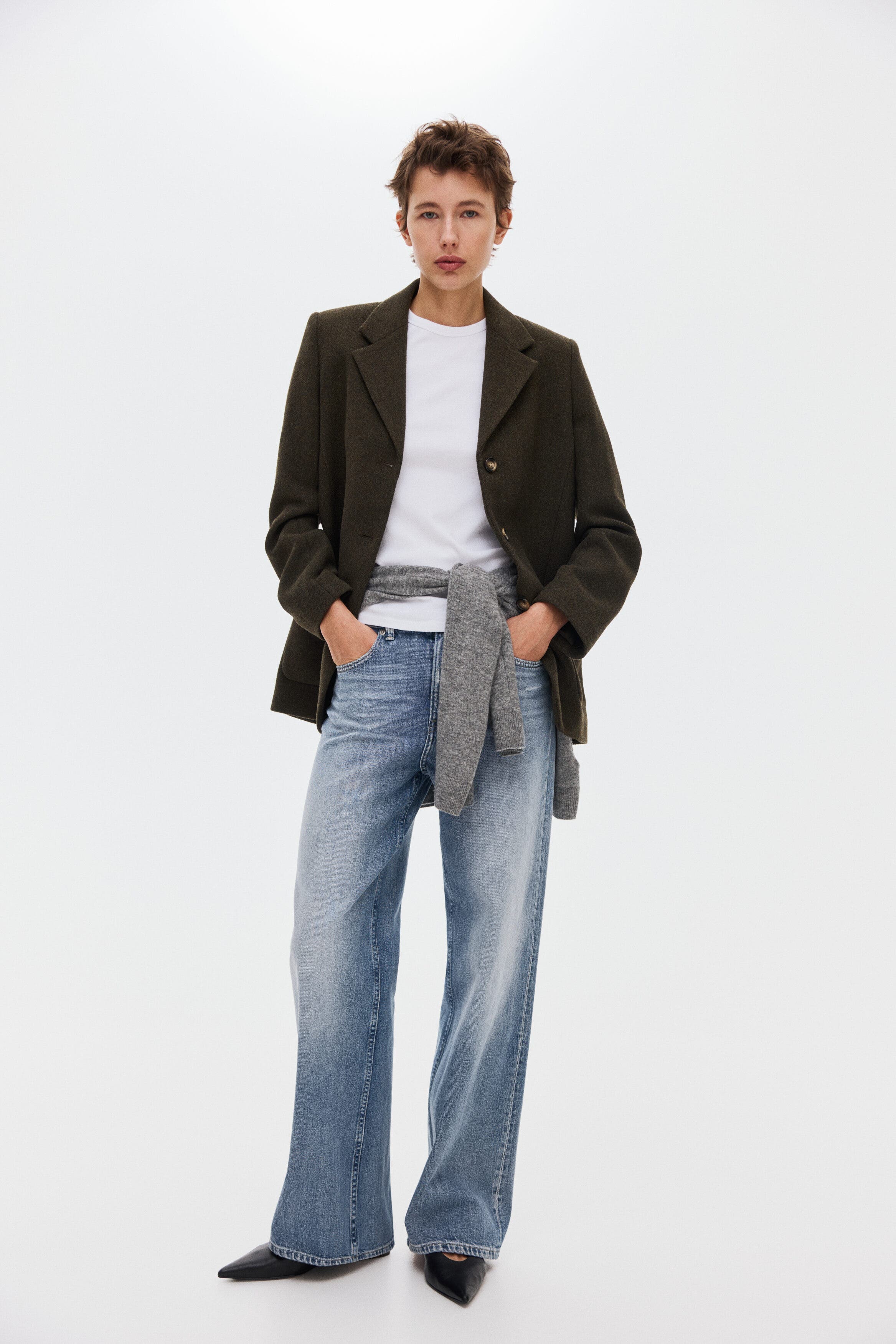 Wool-blend Blazer - image 4