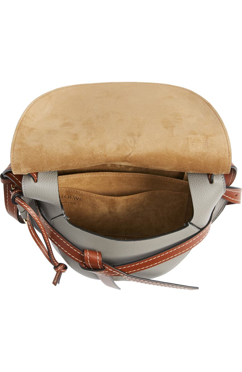 Loewe Gate Small Leather Crossbody Bag, Alternate, color,