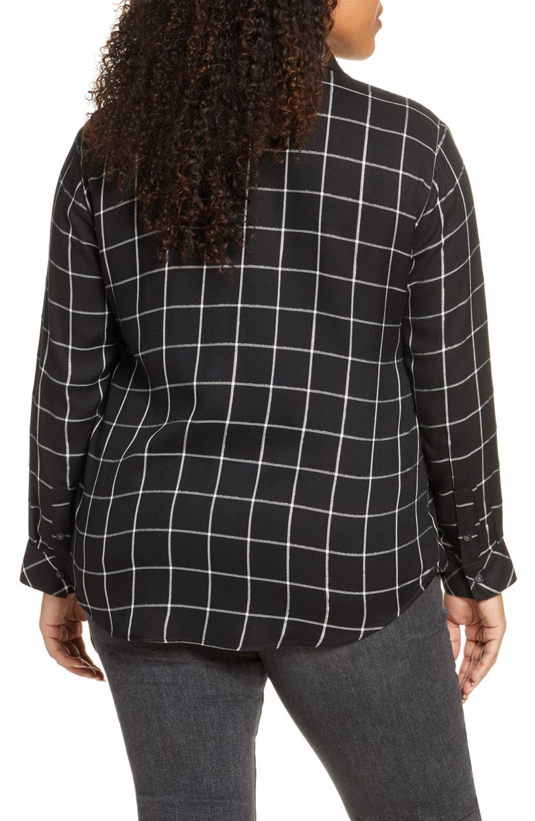 Sanctuary New Generation Plaid Boyfriend Shirt, Alternate, color,