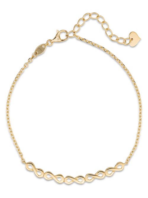 Devata Infinity Chain Bracelet In Gold