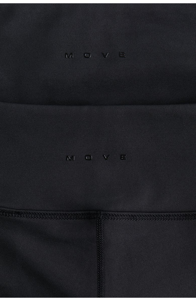 H&M 2-pack Sports Cycling Shorts With Drymove, Alternate, color, Black