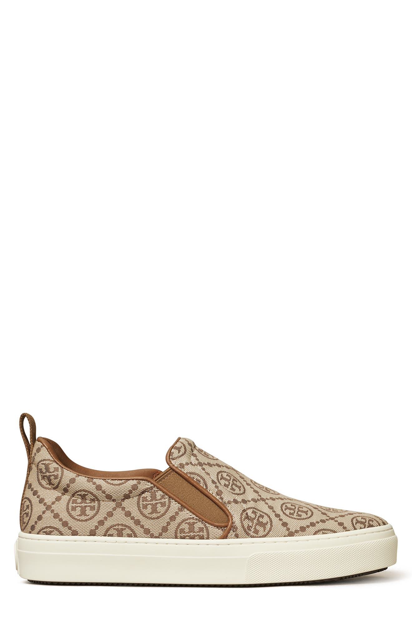 Tory Burch T Monogram Slip-On Sneaker, Alternate, color, 