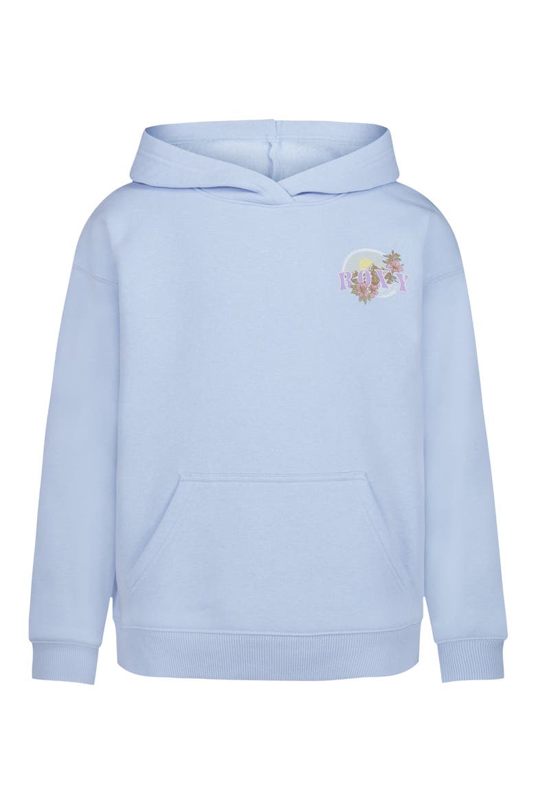 Kids' Mountain Bloom Hoodie, Main, color, WINDSURFER