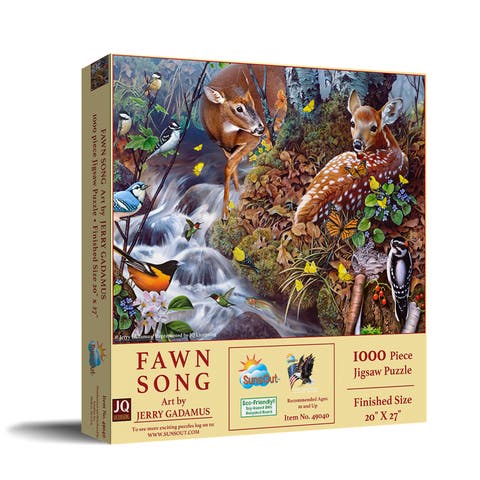 Fawn Song 1000 piece Jigsaw Puzzle for Adults