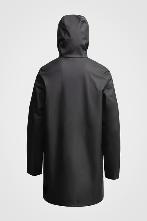 Stutterheim Stockholm Lightweight Raincoat In Black