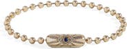 Alex and Ani Ball Chain Barrel Closure Bracelet with Evil Eye