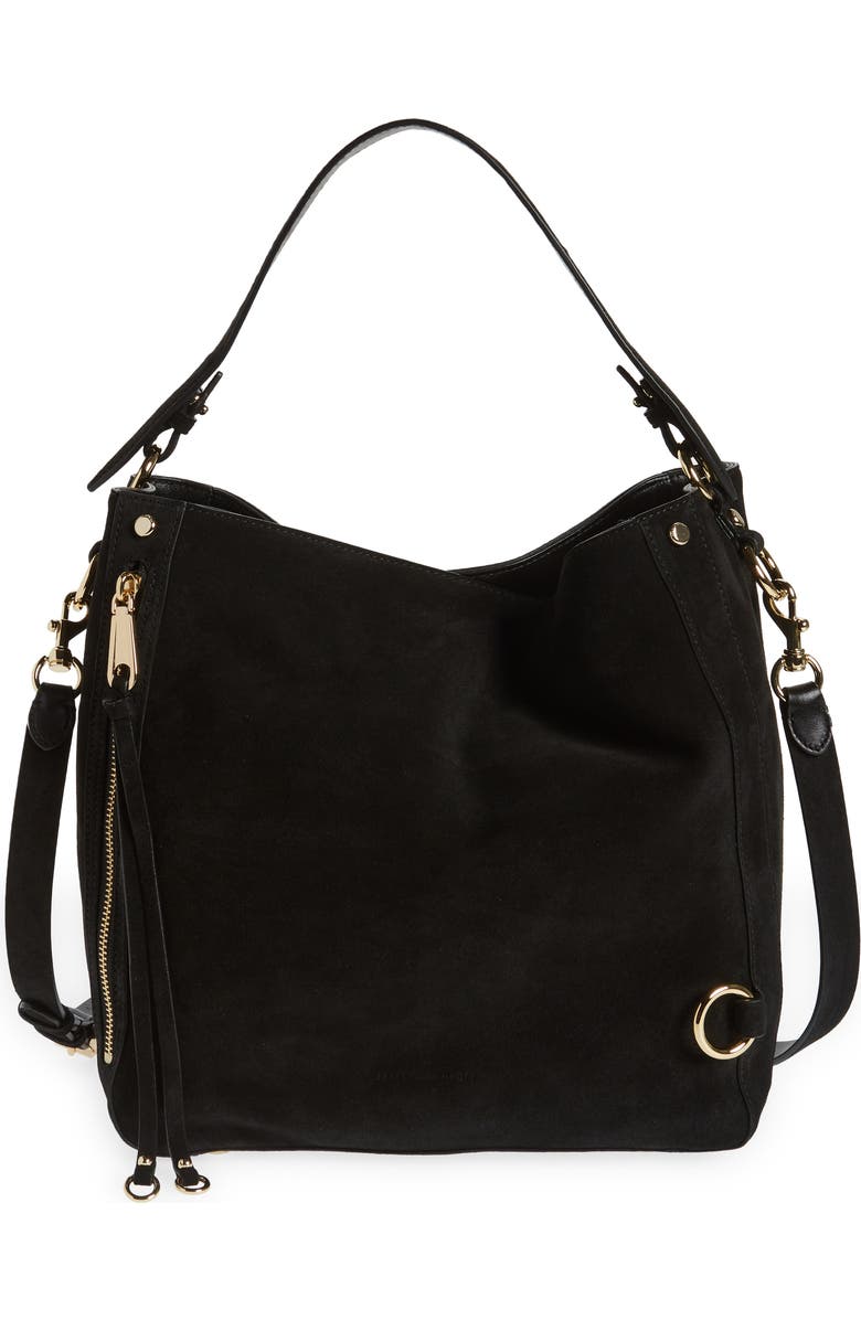Rebecca Minkoff Mab Leather Hobo Bag, Main, color,