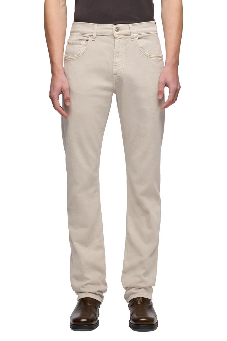 Luxe Performance Lefthand The Straight Leg Jeans, Main, color, LEFT HAND OAT