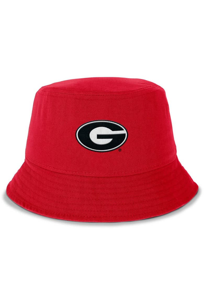 Men's Nike Red Georgia Bulldogs Apex Primetime Bucket Hat, Alternate, color, Red
