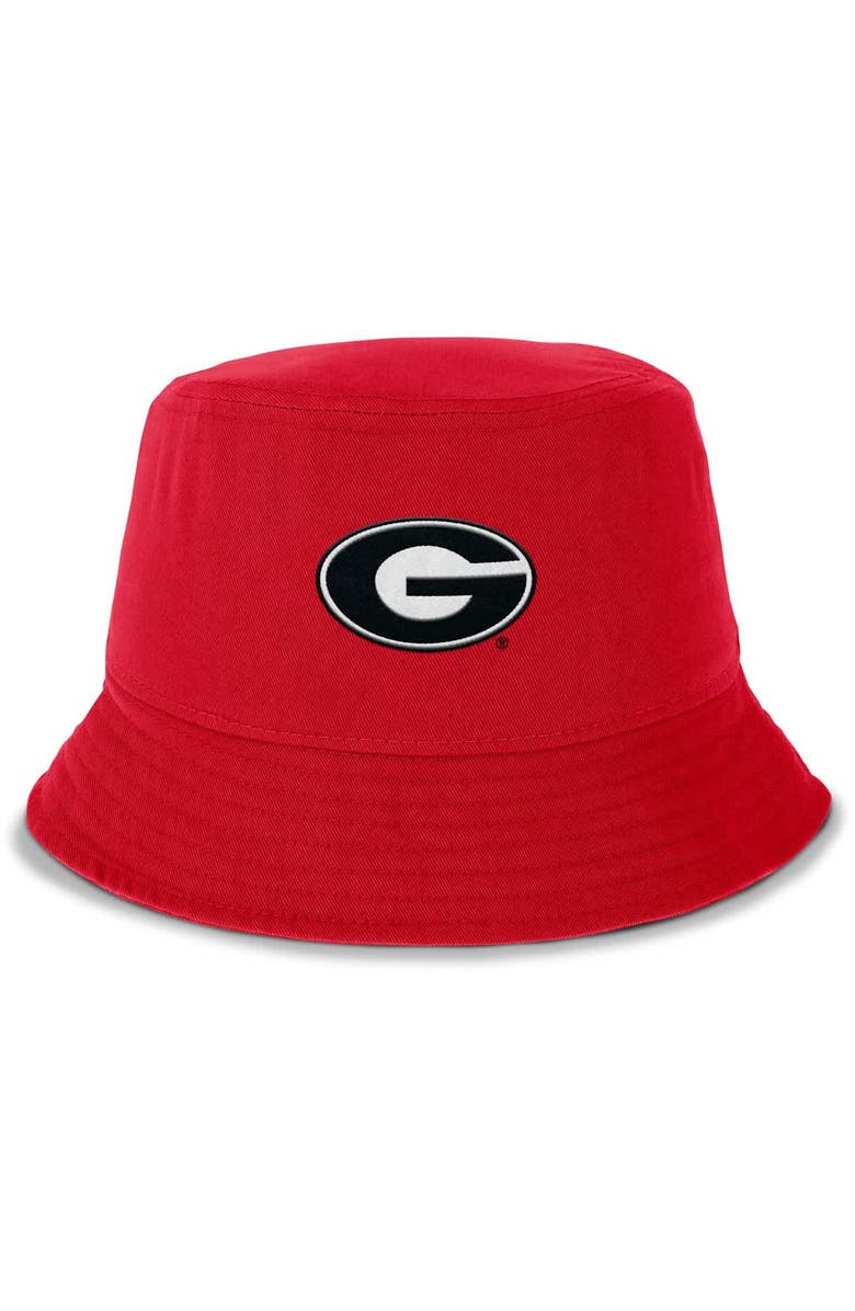 Nike Men's Nike Red Georgia Bulldogs Apex Primetime Bucket Hat, Alternate, color, Red