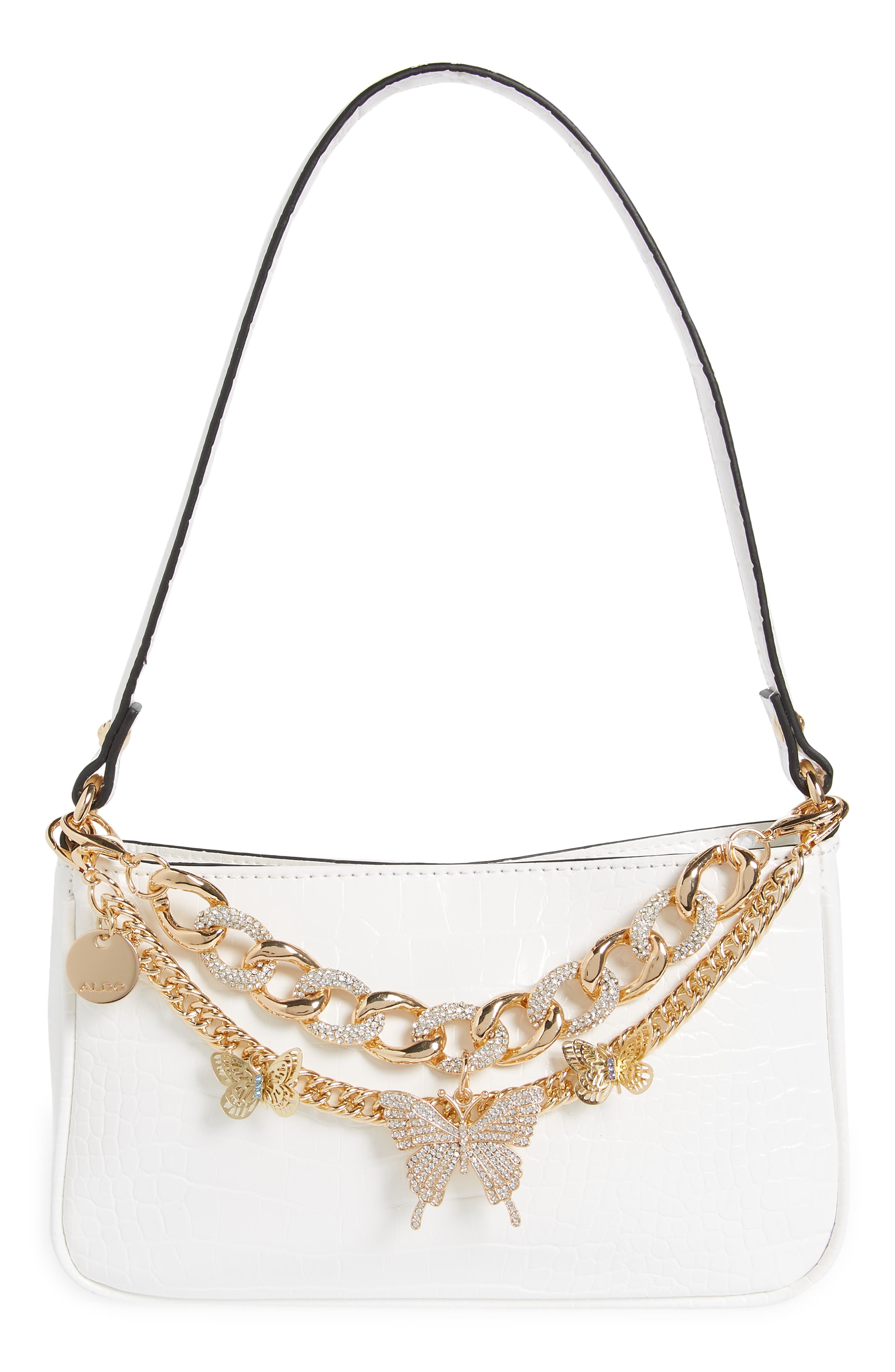 Dalsbybae Shoulder Bag, Main, color, WHITE