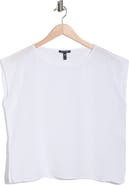 Eileen Fisher Linen Square Top