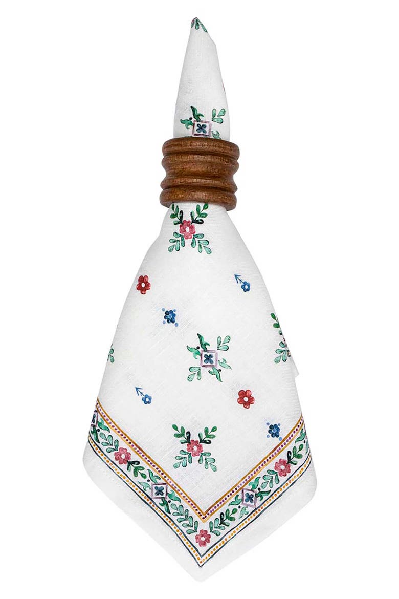 Heidi Set of 4 Linen Napkins, Alternate, color, MULTI