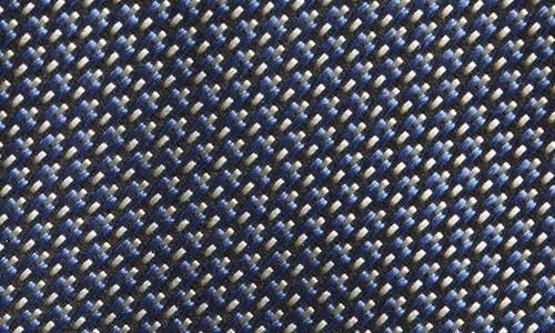 Tom Ford Micropattern Jacquard Silk Tie In Gray