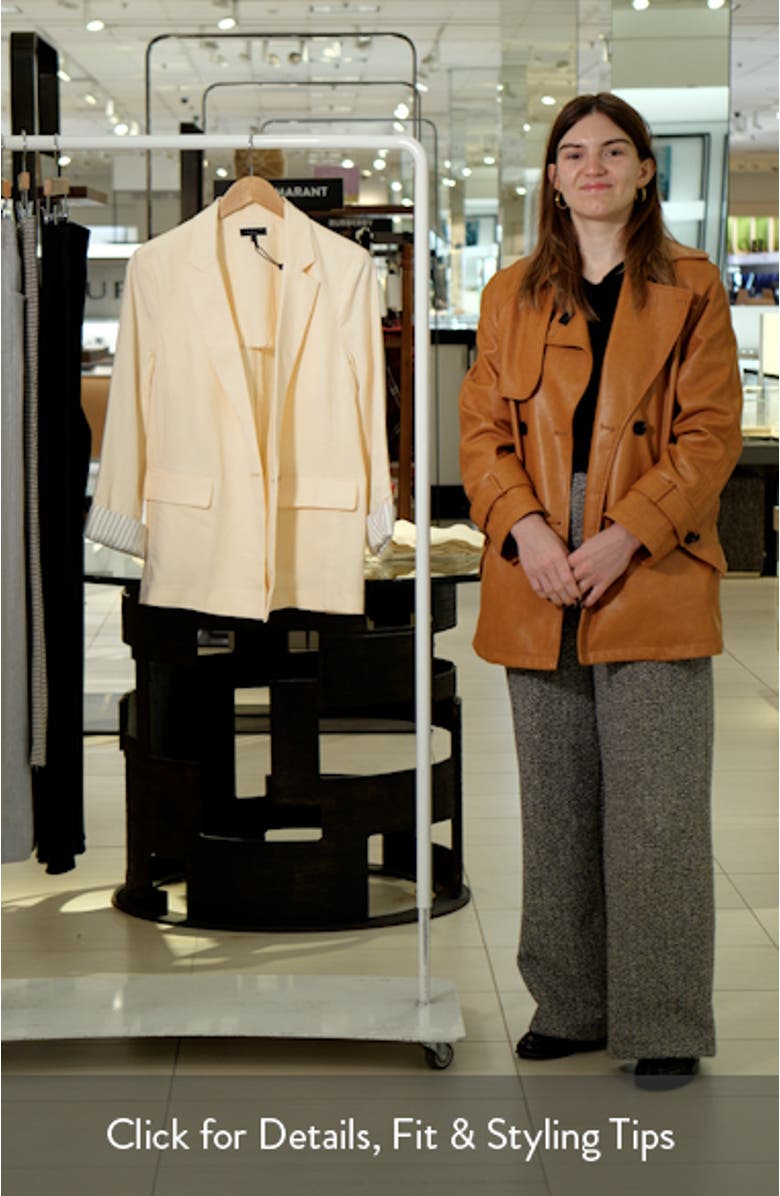 Jennie One-Button Blazer, sales video thumbnail