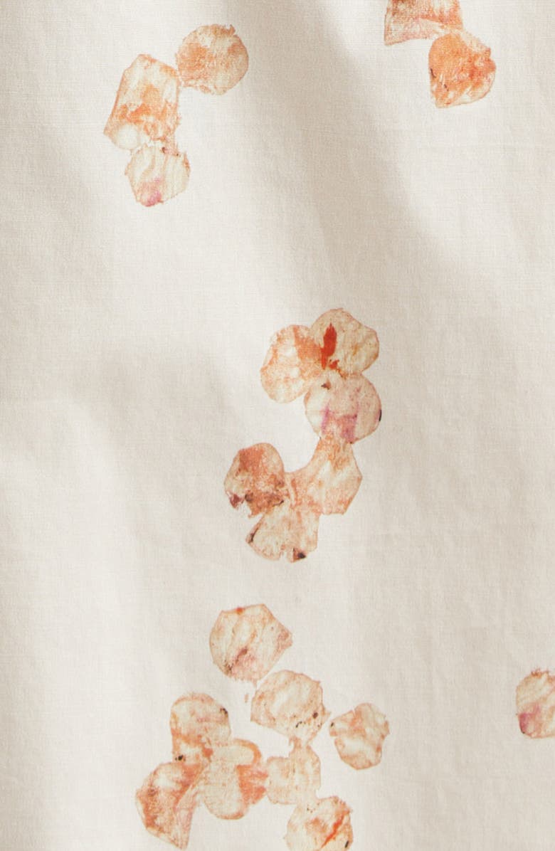 Altuzarra Paulina Petal Print Shirtdress, Alternate, color, 416689 Pale Blush Ao Petals
