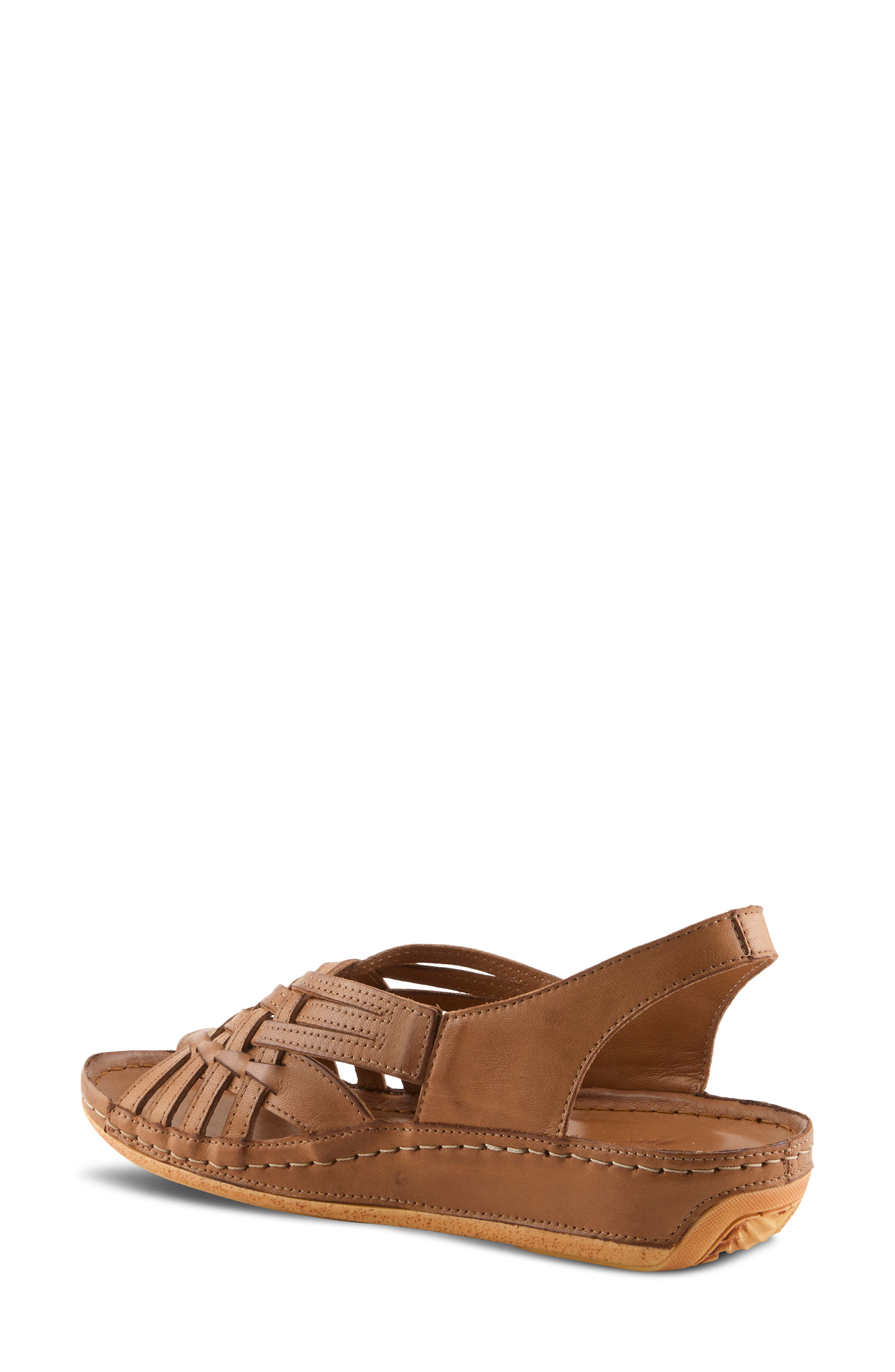Spring Step Choi Slingback Sandal, Alternate, color, Camel