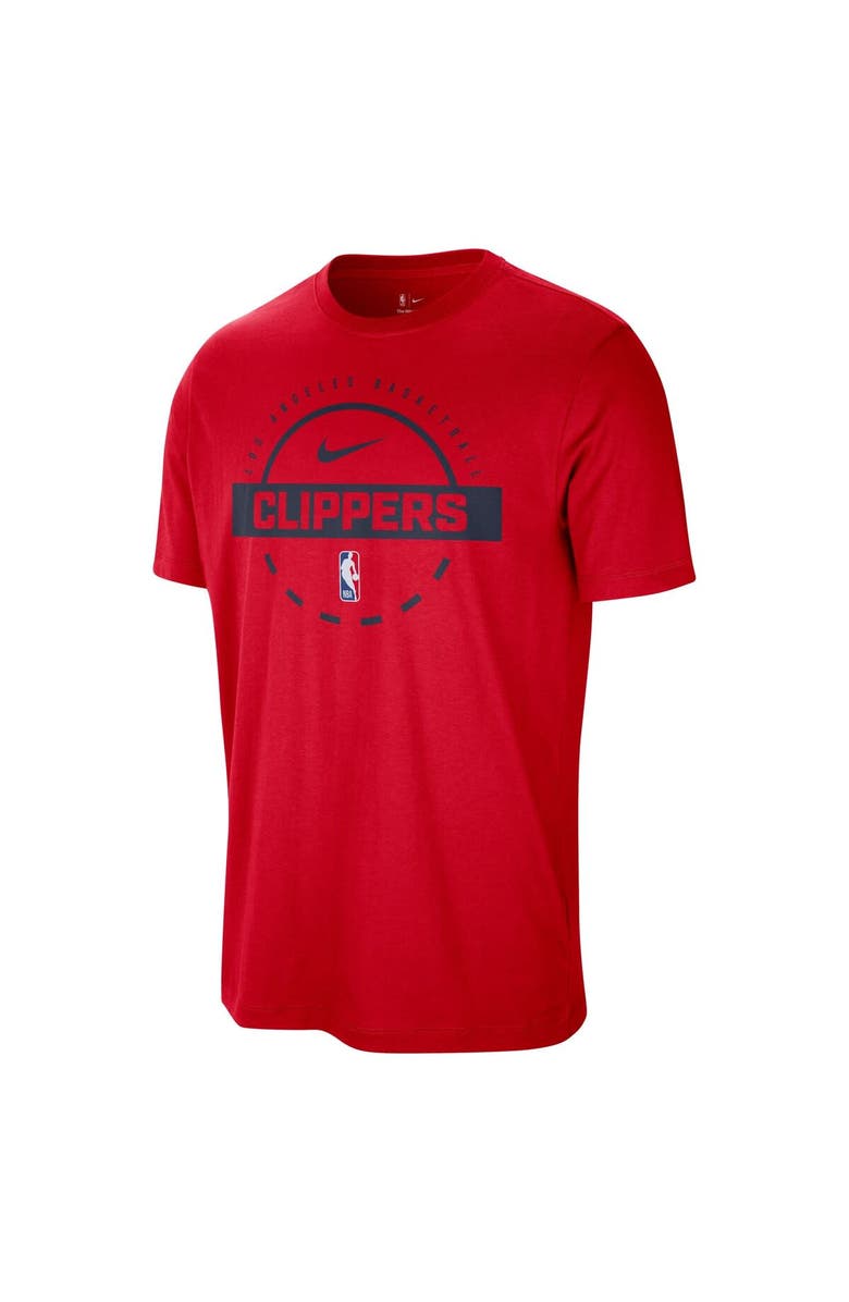 Nike Men's Nike  Red LA Clippers Authentic Practice T-Shirt, Alternate, color, Red