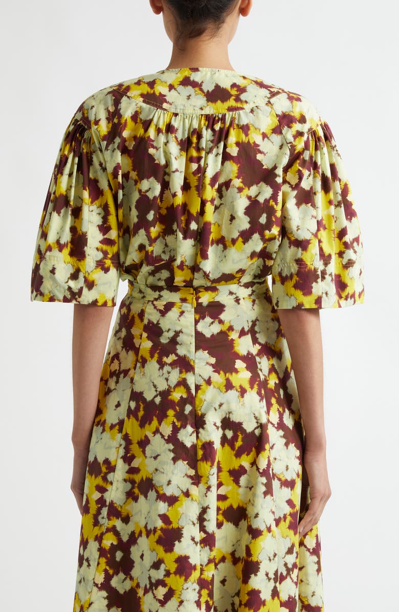 Ulla Johnson Lux Print Crop Top, Alternate, color, Acacia