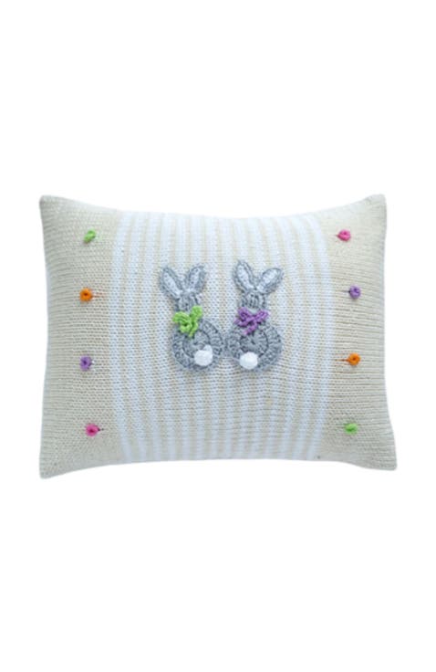 Cottontail Bunny Mini Pillow