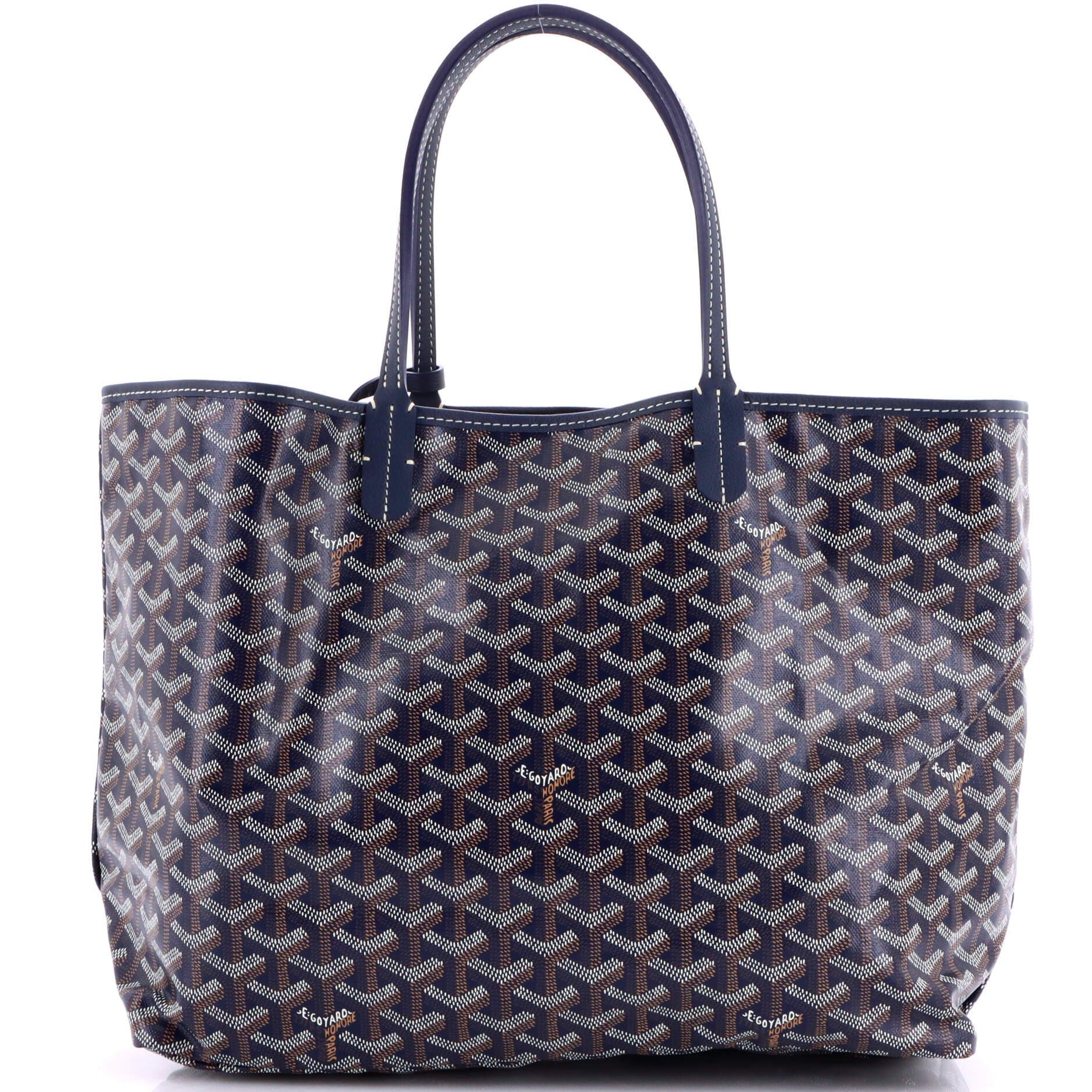 Pre-Owned Goyard Saint Louis Tote Coated Canvas PM, Main, color, 