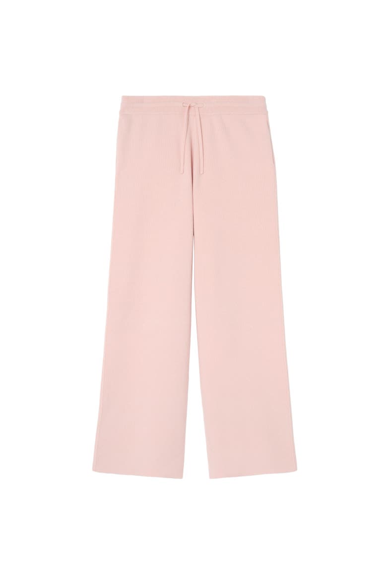 Cashmere Blend Track Pants, Alternate, color, Bouquet pink