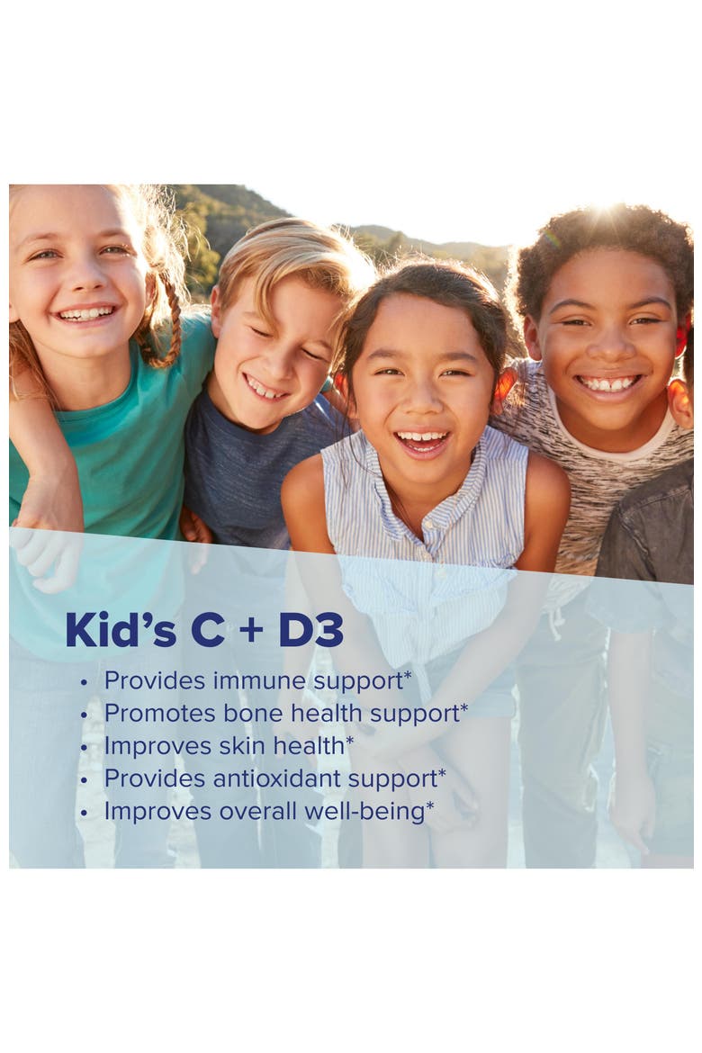 Kids C Plus D3 Clean Melts MicroLingual Tablets White, Alternate, color, White
