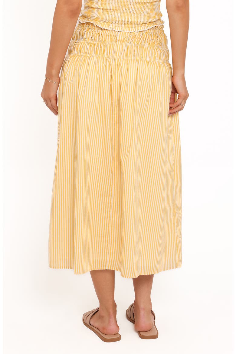 Salome Stripe Cotton Maxi Skirt, Alternate, color, MANGO STRIPE