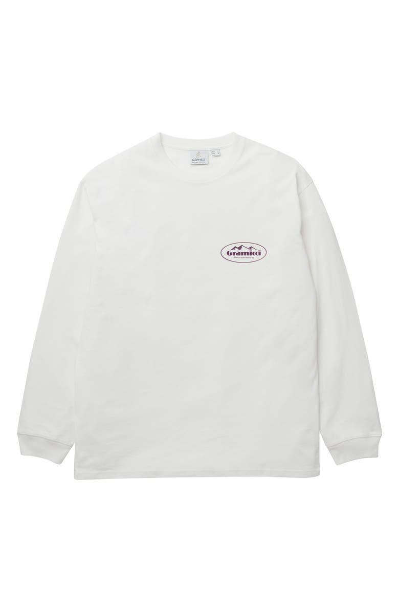 Gramicci Mountaineering Graphic Sweatshirt, Alternate, color, White