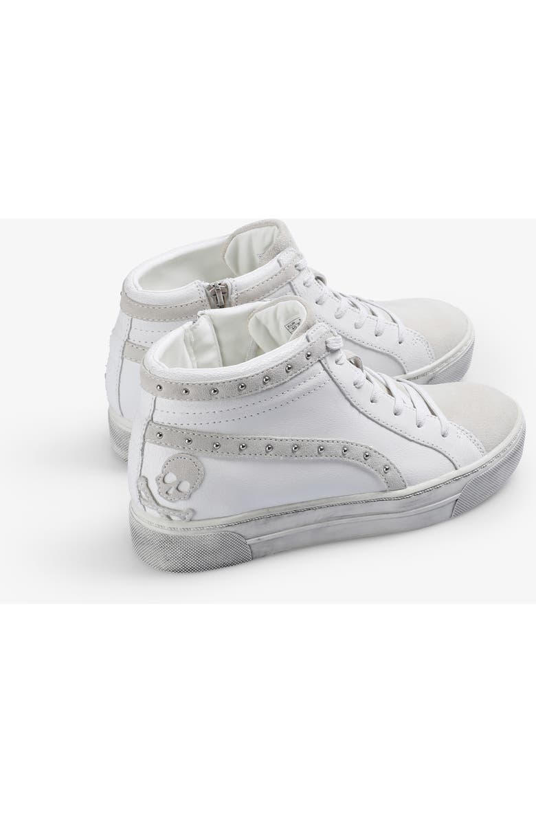 Scalpers Studs High Sneakers W, Alternate, color, Offwhite