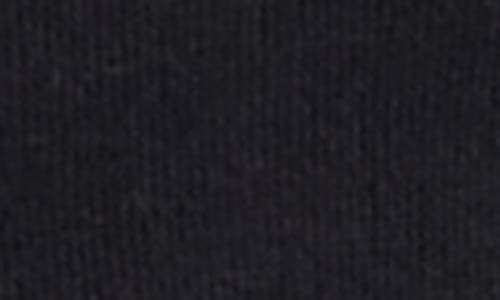 Splendid Pia Open Back Long Sleeve Rib Minidress In Black